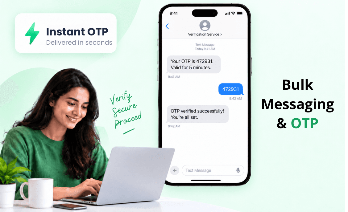 Broadcast Bulk Messages & Drive 98%+ Read Rates