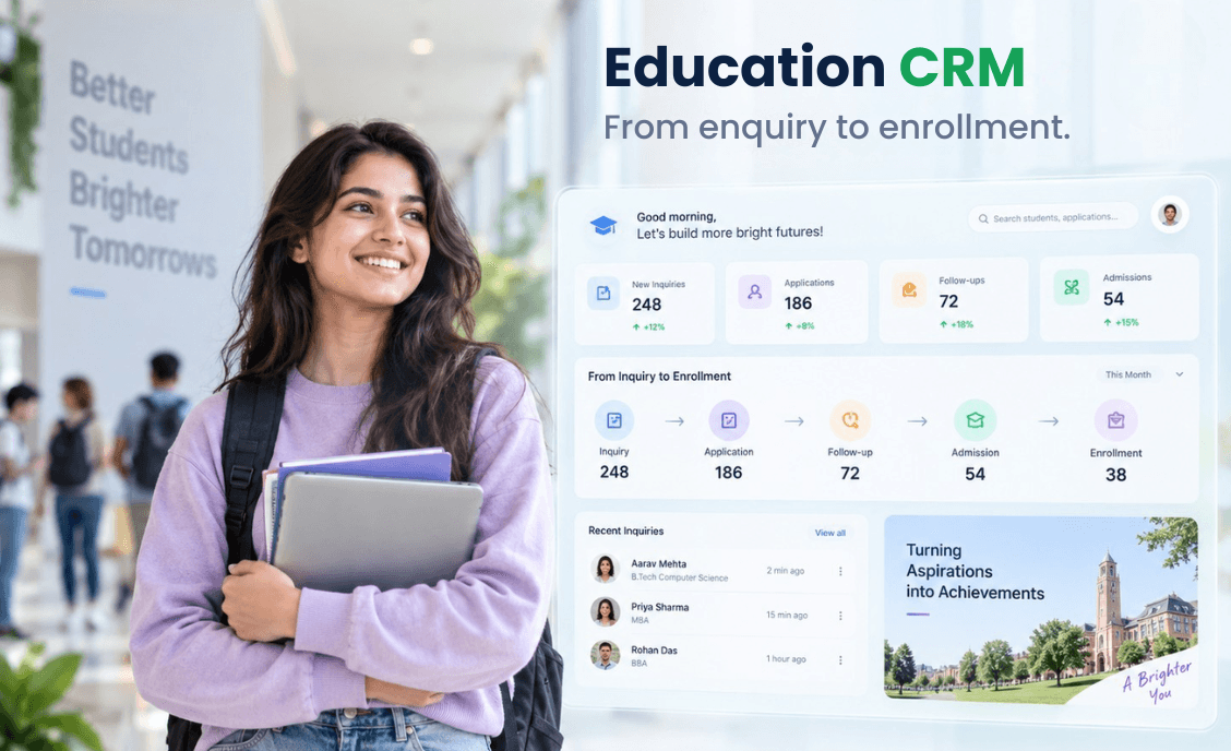 Education CRM & Admissions Engine