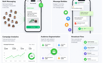 Kommify Bulk Messaging Service Platform
